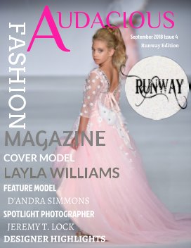 Audacious Fashion Magazine Runway Issue 4 book cover