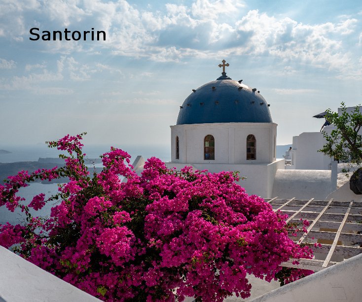 View Santorin by Jean-Francois Baron