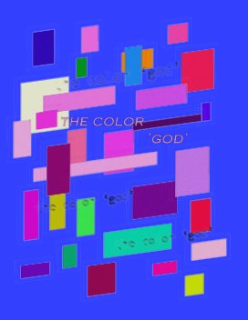 the colour "god" (blue) book cover