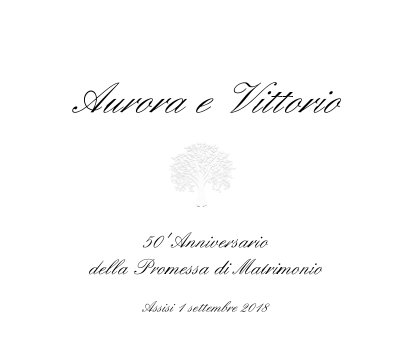 Aurora e Vittorio book cover