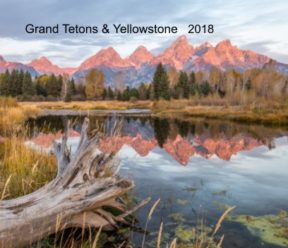 Grand Tetons and Yellowstone 2018 book cover