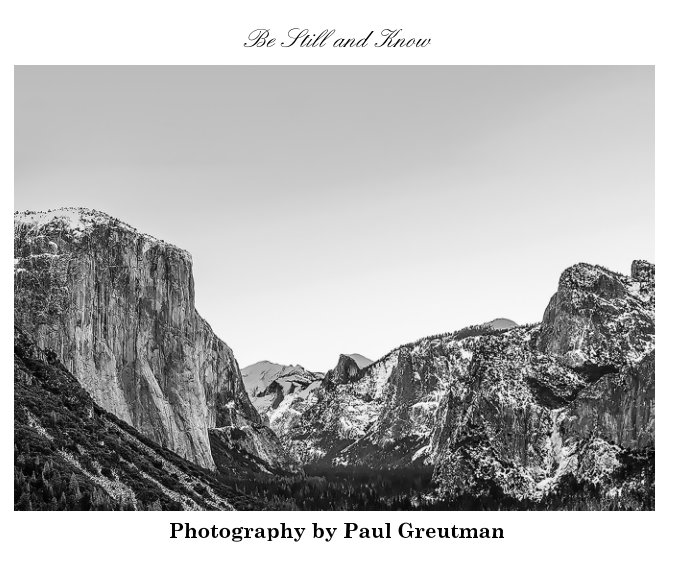 View Be Still and Know by Paul Greutman