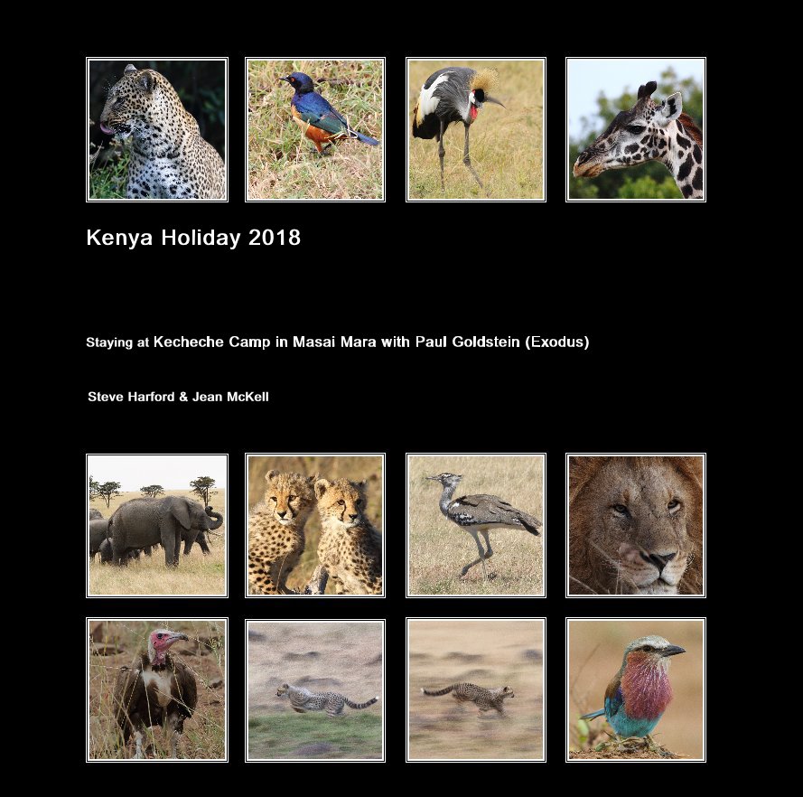 Bekijk Kenya Holiday 2018 op Steve Harford and Jean McKell
