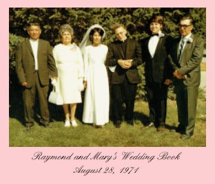 Raymond and Mary Kresha's Wedding Book book cover