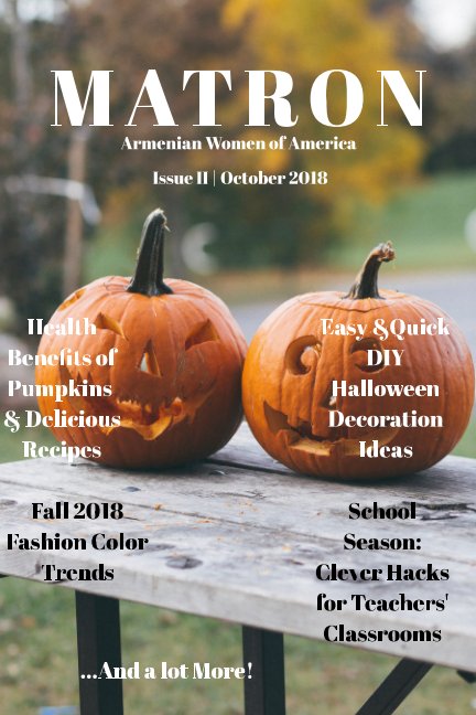 View MATRON Magazine | Issue II | October 2018. by MATRON Magazine