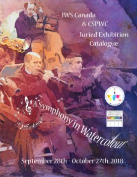 A Symphony in Watercolour Exhibition Catalogue book cover