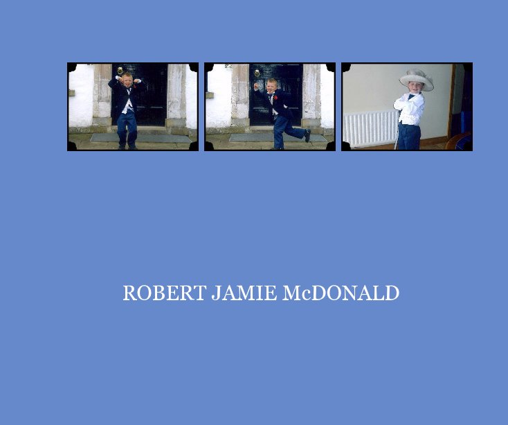 View ROBERT JAMIE McDONALD by susanmoore15