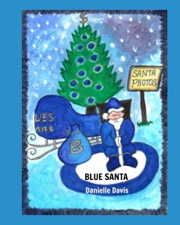 Blue Santa book cover