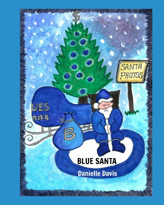 View Blue Santa by Danielle Davis