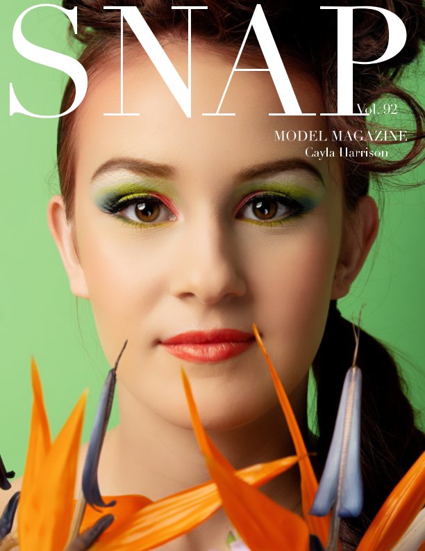 View Snap Model Magazine Vol 92 by Danielle Collins, Charles West