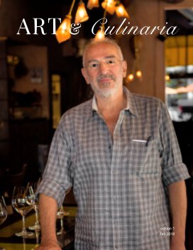 Art and Culinaria, Fall 2018 book cover