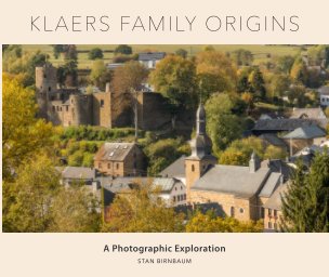 Klaers Family Origins book cover