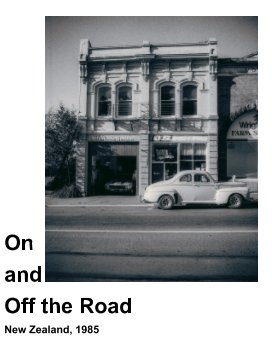 On and Off the Road in New Zealand, 1985 book cover