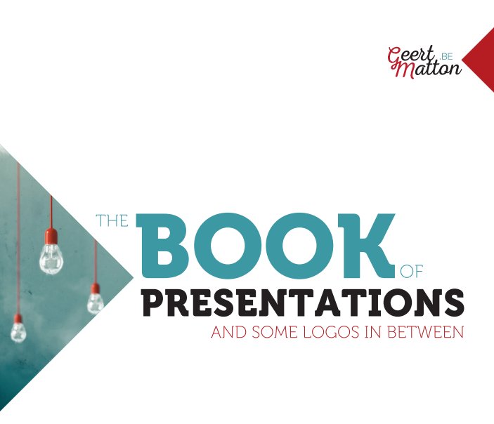 Ver the book of PRESENTATIONS por © Geert Matton