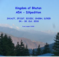 Kingdom of Bhutan A5A - DXpedition book cover