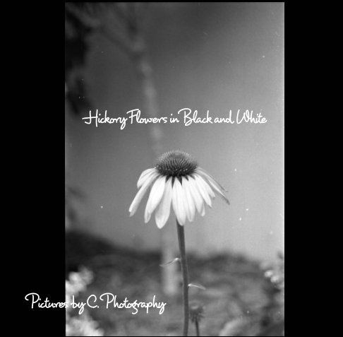 View Hickory Flowers in Black and White by C. Photography