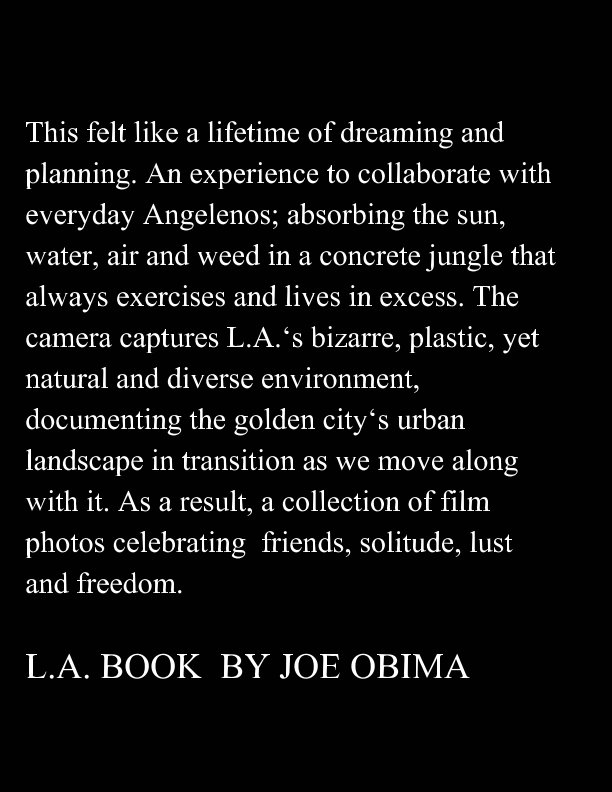 View LA Book by Joe Obima