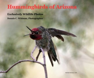 Hummingbirds of Arizona book cover