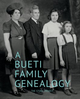A Bueti Family Genealogy book cover