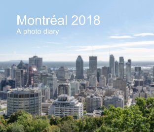 Montréal 2018 book cover