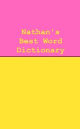 Nathan's Best Word Dictionary book cover