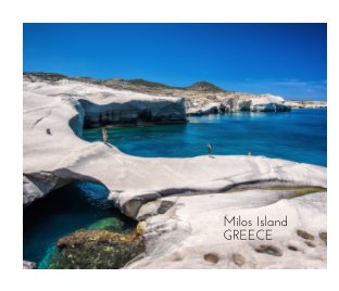 Milos island Landscapes, Greece book cover