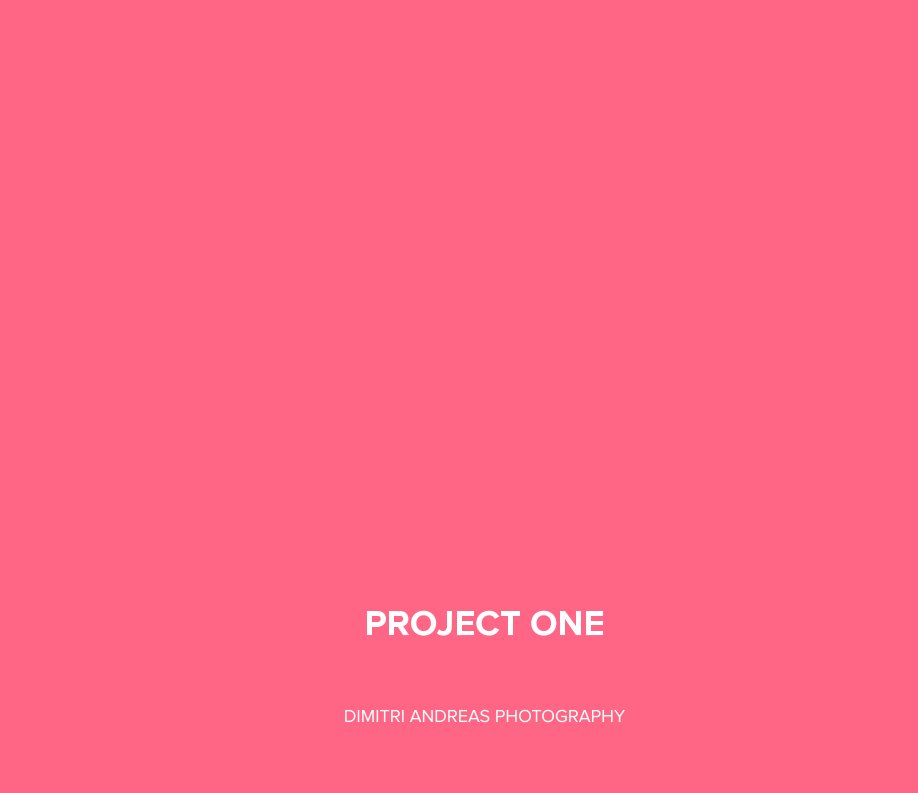 Ver Project One por Dimitri Andreas