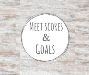 Meet Scores and Goals for Men's Gymnastics book cover