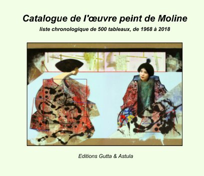 catalogue de l'oeuvre peint de Daniel Moline de Saint-Yon book cover