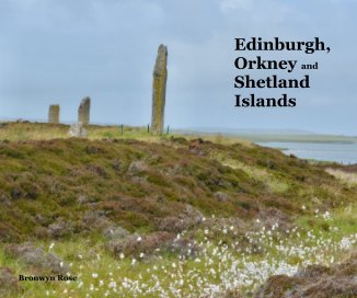 Edinburgh, Orkney and Shetland Islands book cover