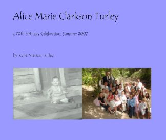 Alice Marie Clarkson Turley book cover