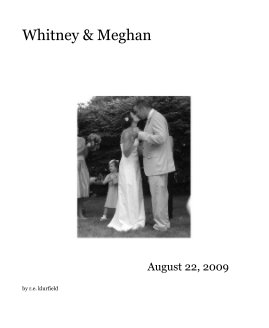 Whitney & Meghan book cover