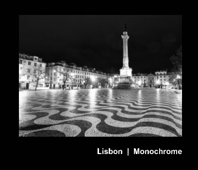 Lisbon | Monochrome book cover
