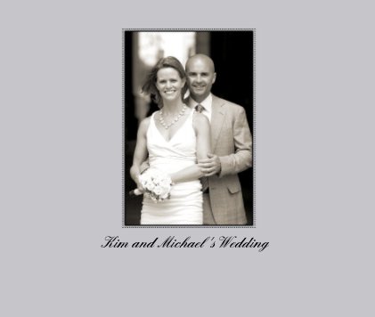 Kim and Michael 'sWedding book cover