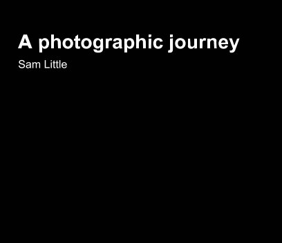 A photographic journey book cover