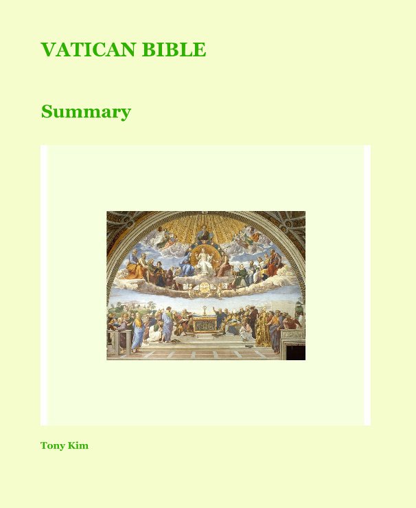 Visualizza Vatican Bible di Tony Kim