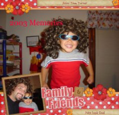 2003 Memories book cover