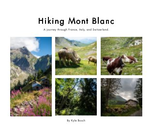 Hiking Mont Blanc book cover