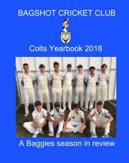 Bagshot Cricket Club Yearbook 2018 book cover