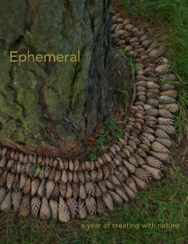Ephemeral: a year of creating with nature book cover