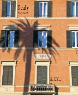 Italy, May 2006 book cover
