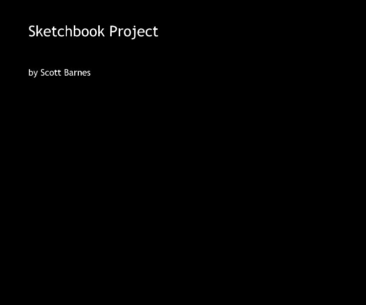 View Sketchbook Project by Scott Barnes