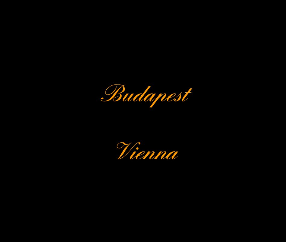 Ver Budapest Vienna por Steve Harp