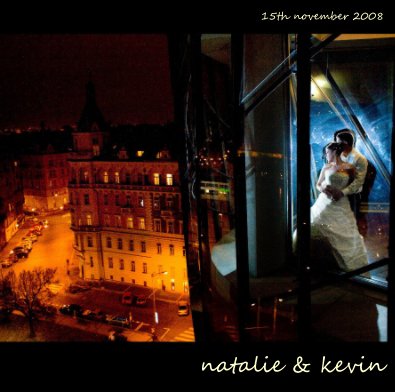 natalie & kevin 15/11/08 book cover