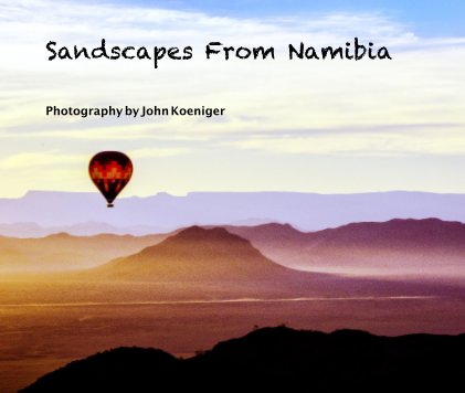 Sandscapes From Namibia book cover