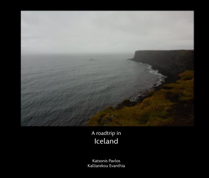 A roadtrip in Iceland book cover