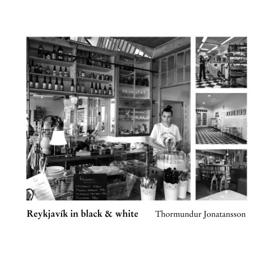 View Reykjavík in black and white by Thormundur Jonatansson