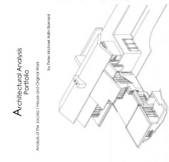 Architectural Analysis Portfolio book cover