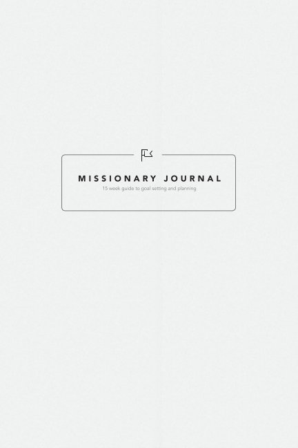 Bekijk Missionary Journal (Daily, Softcover) op Underground Network