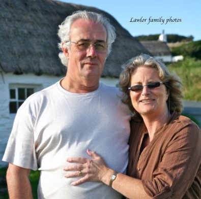 Lawlor family photos book cover